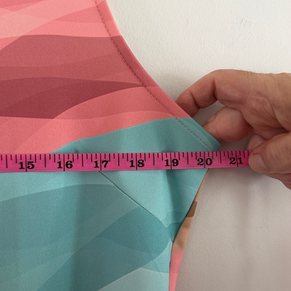 VENUS  Chic Multicolor Abstract Mini Dress Size XL - Picture 4 of 8